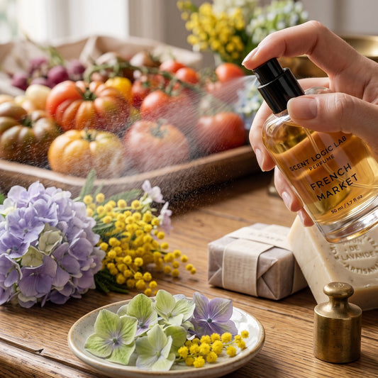 French Market – Unisex Eau de Toilette - handmade home fragrance gift