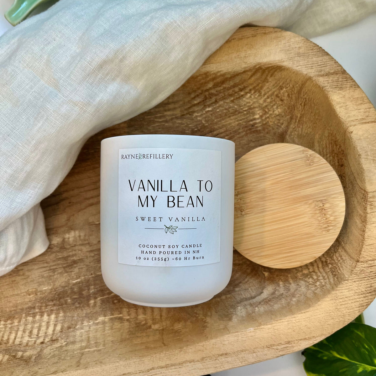 Vanilla To My Bean – Luxury Handmade Coconut Soy Candle
