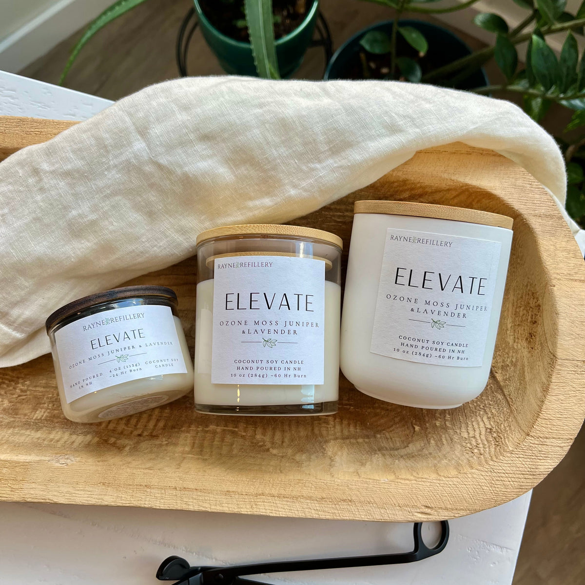 Elevate – Eco-Friendly Luxury Coconut Soy Candle