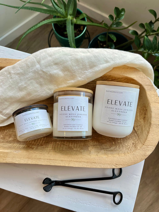 Elevate – Eco-Friendly Luxury Coconut Soy Candle
