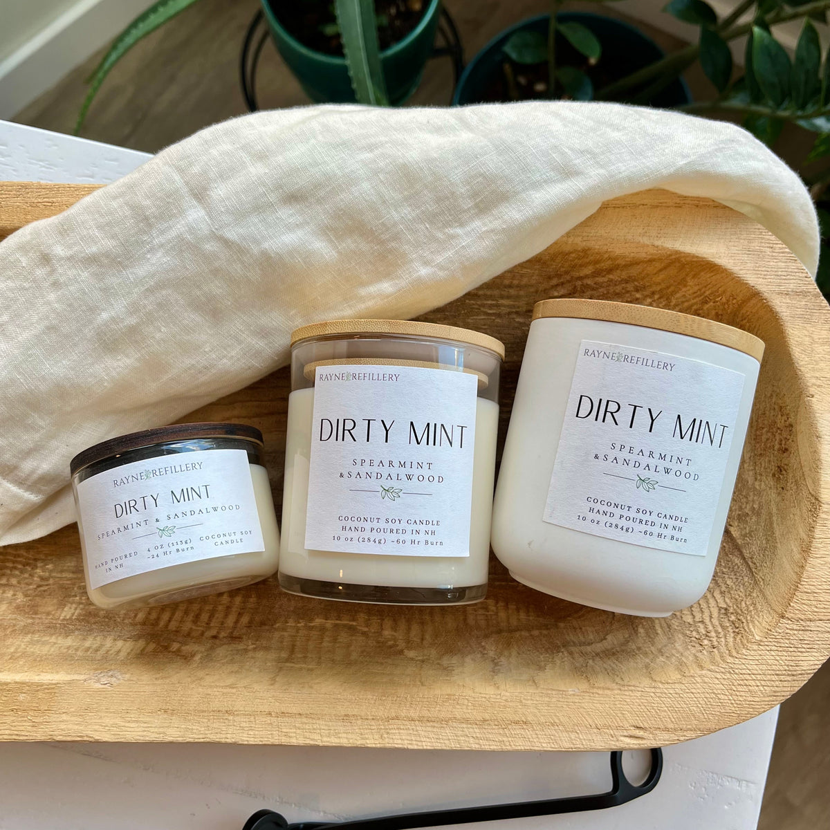 Dirty Mint - Coconut Soy Wax Candle