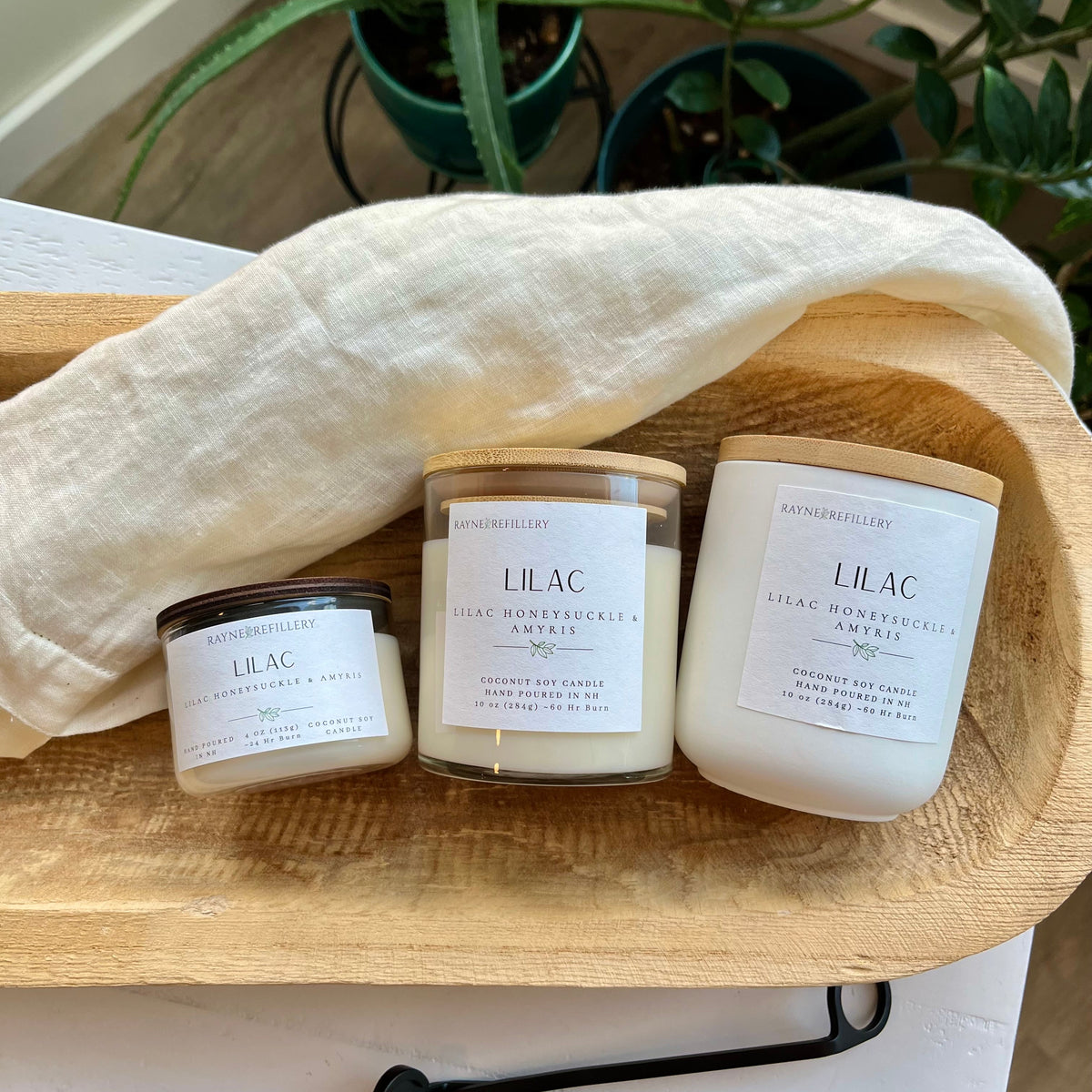 Lilac - Coconut Soy Wax Candle