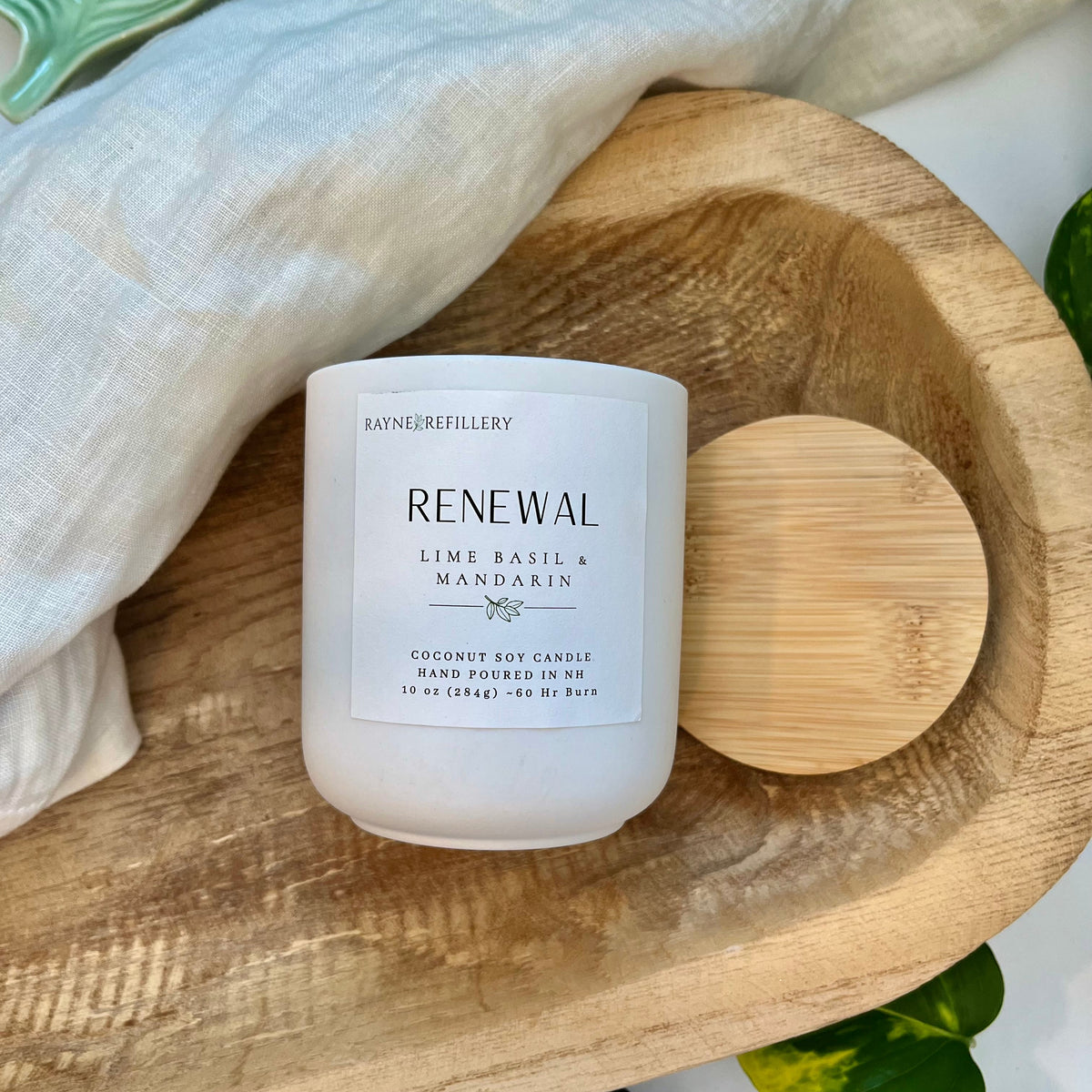 Renewal – Handmade Natural Coconut Soy Candle