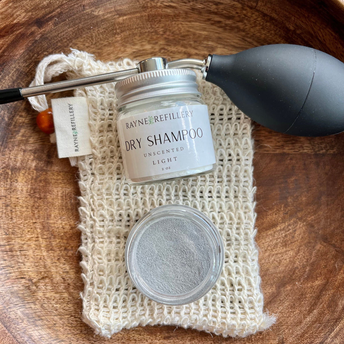 Non-Aerosol Dry Shampoo - Refillable Eco-Friendly Hair Refresher