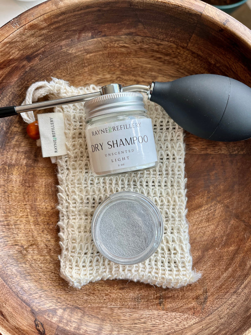 Non-Aerosol Dry Shampoo - Refillable Eco-Friendly Hair Refresher