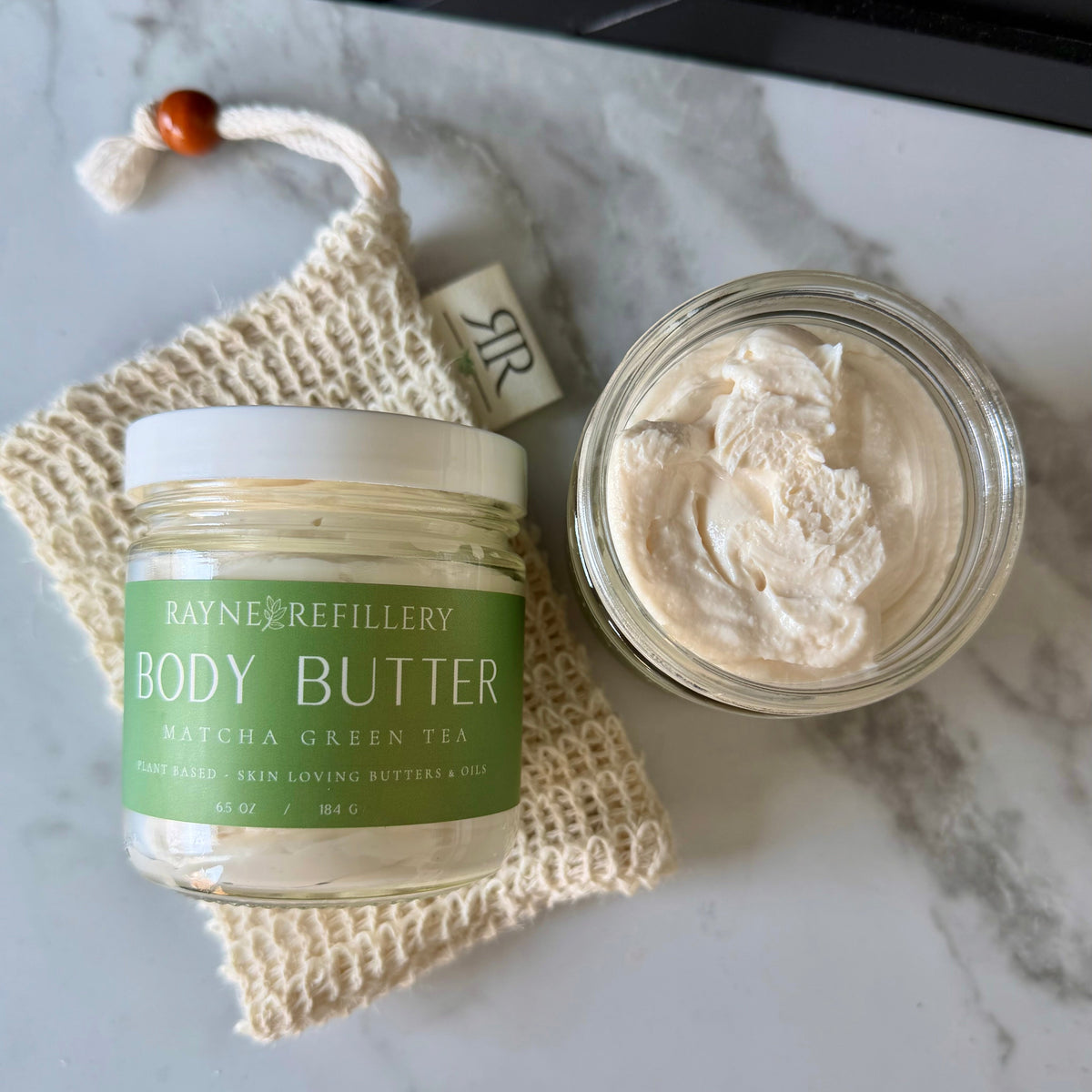Matcha Green Tea Body Butter – Shea Butter & Argan Oil Antioxidant Moisturizer