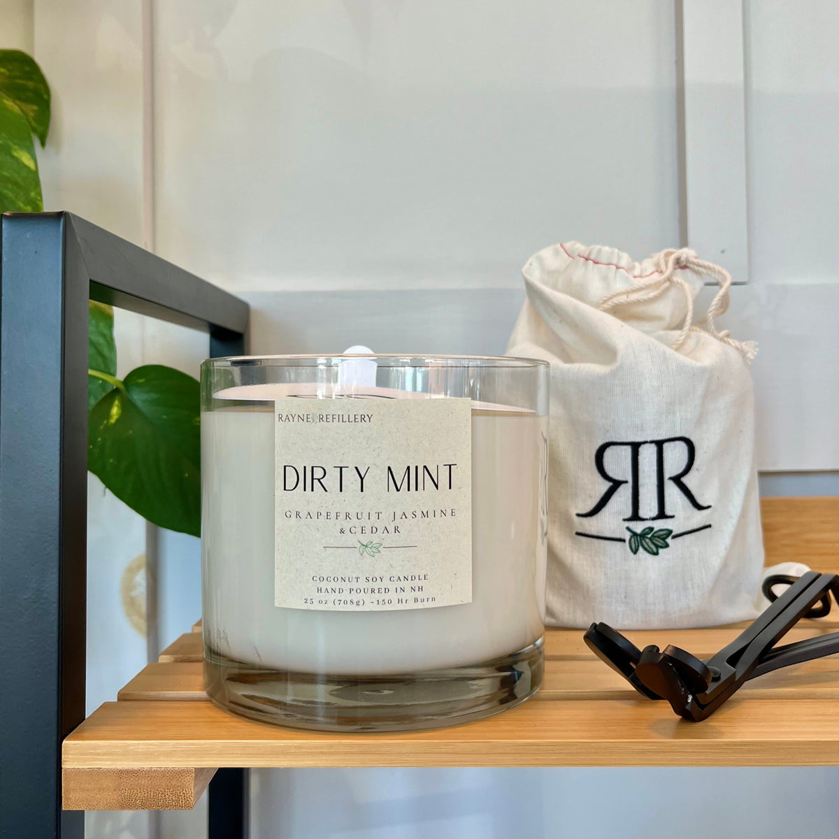 Dirty Mint - Coconut Soy Wax Candle