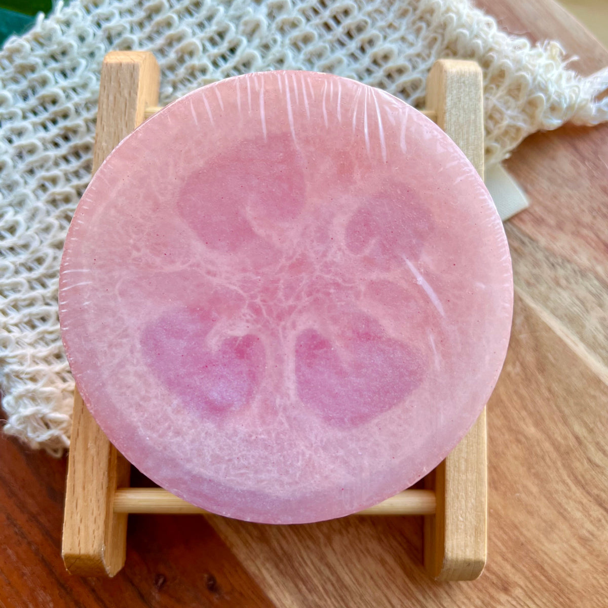 Loofah Soap Bar – Sunkissed Plum | Exfoliating Vegan Soap