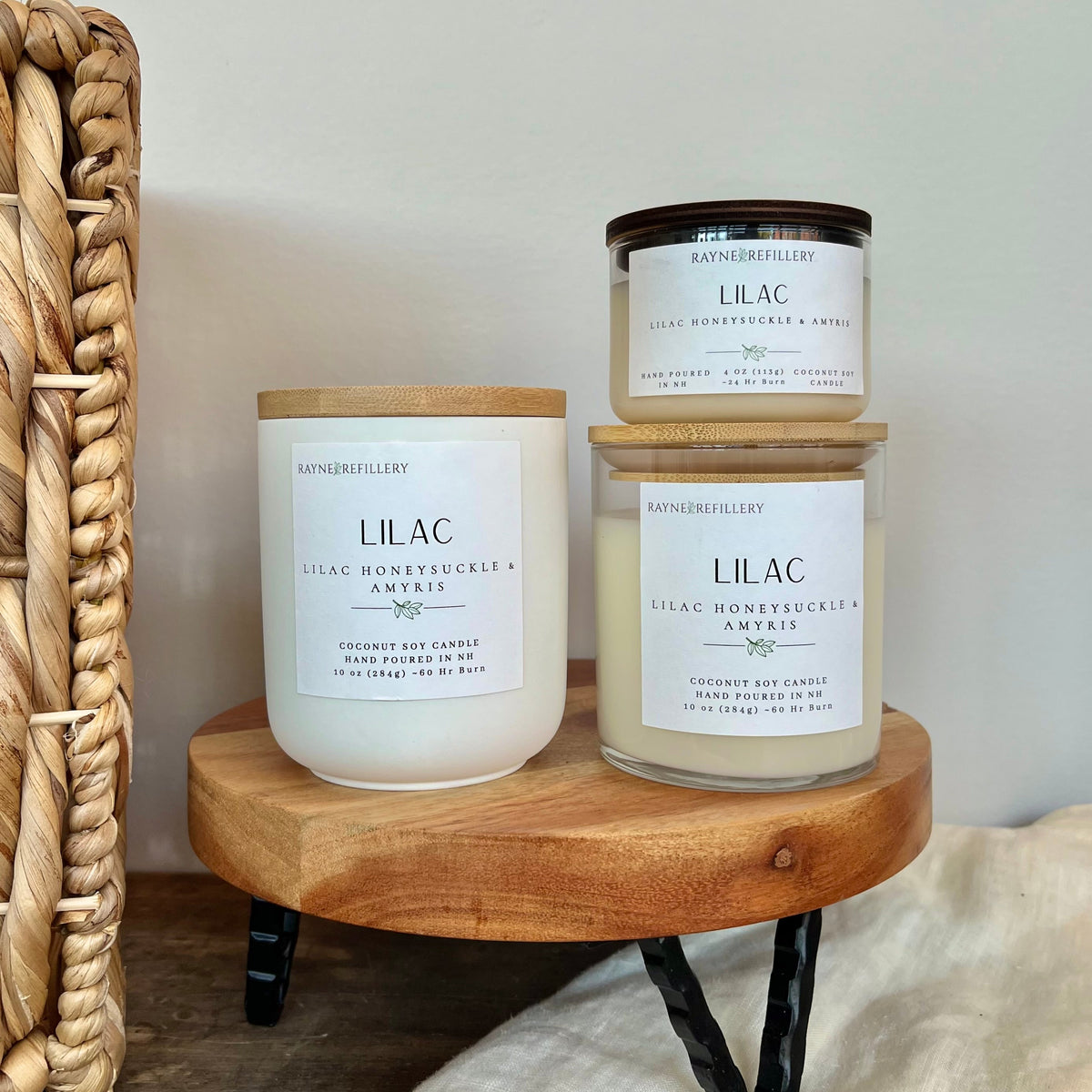 Lilac - Coconut Soy Wax Candle