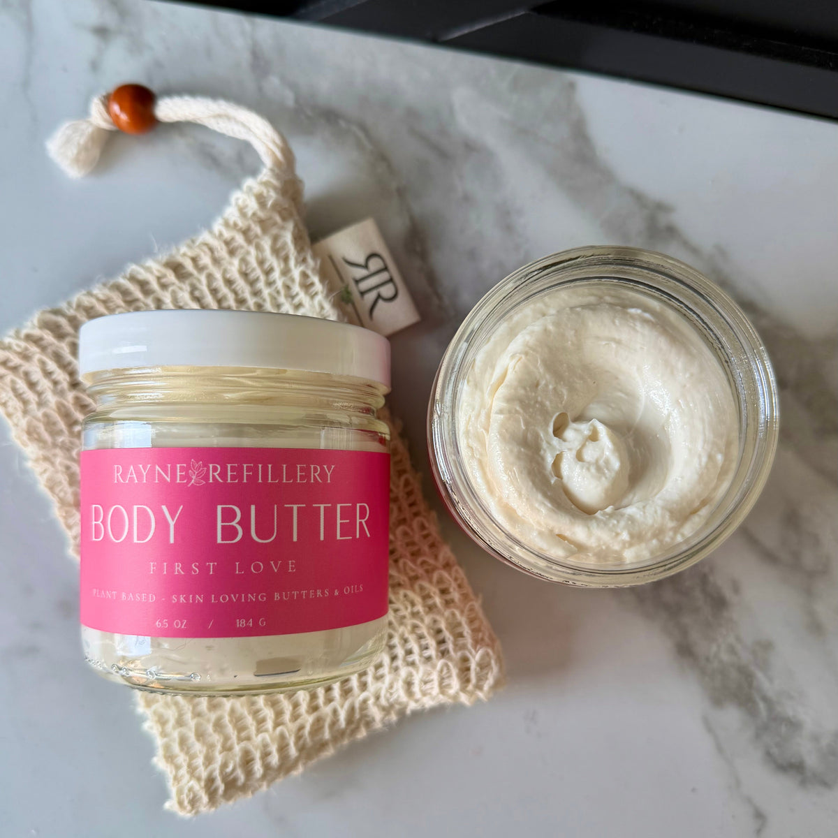 First Love Body Butter – Shea Butter & Argan Oil Peach & Hydrangea Moisturizer