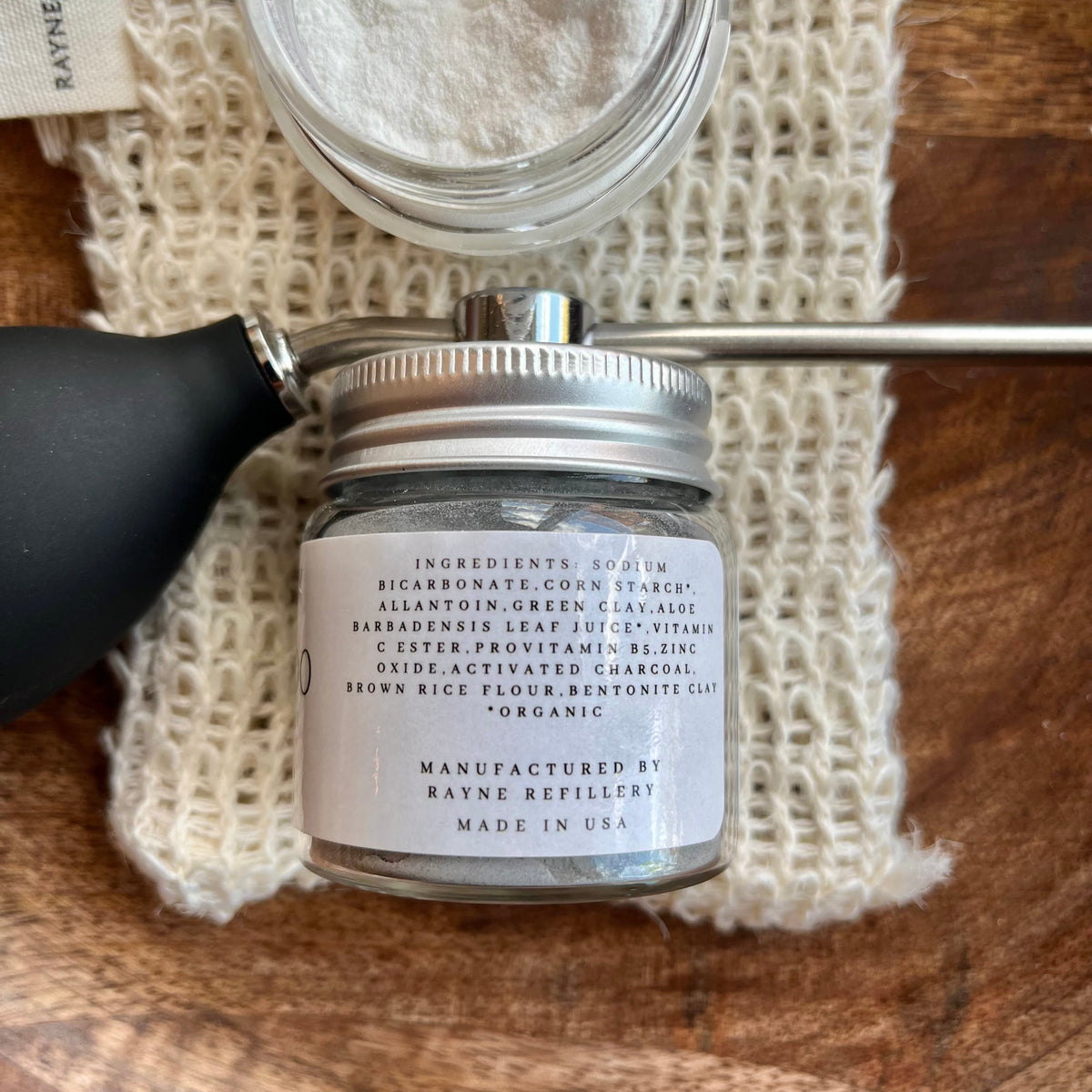 Non-Aerosol Dry Shampoo - Refillable Eco-Friendly Hair Refresher