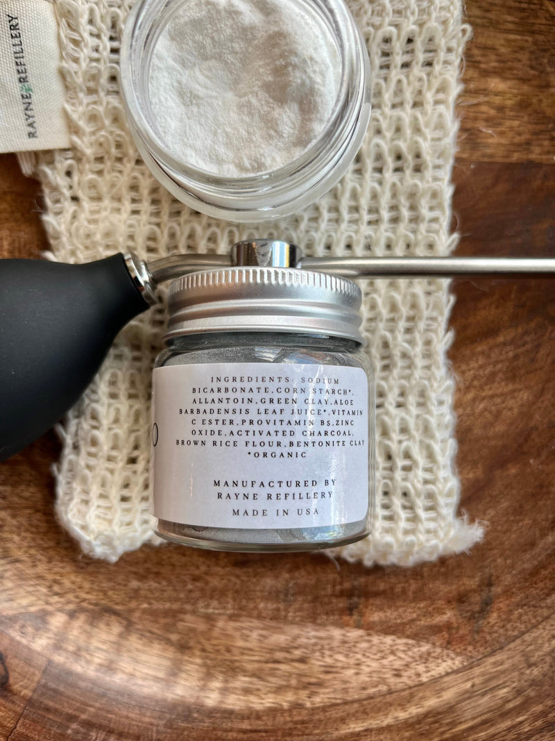 Non-Aerosol Dry Shampoo - Refillable Eco-Friendly Hair Refresher