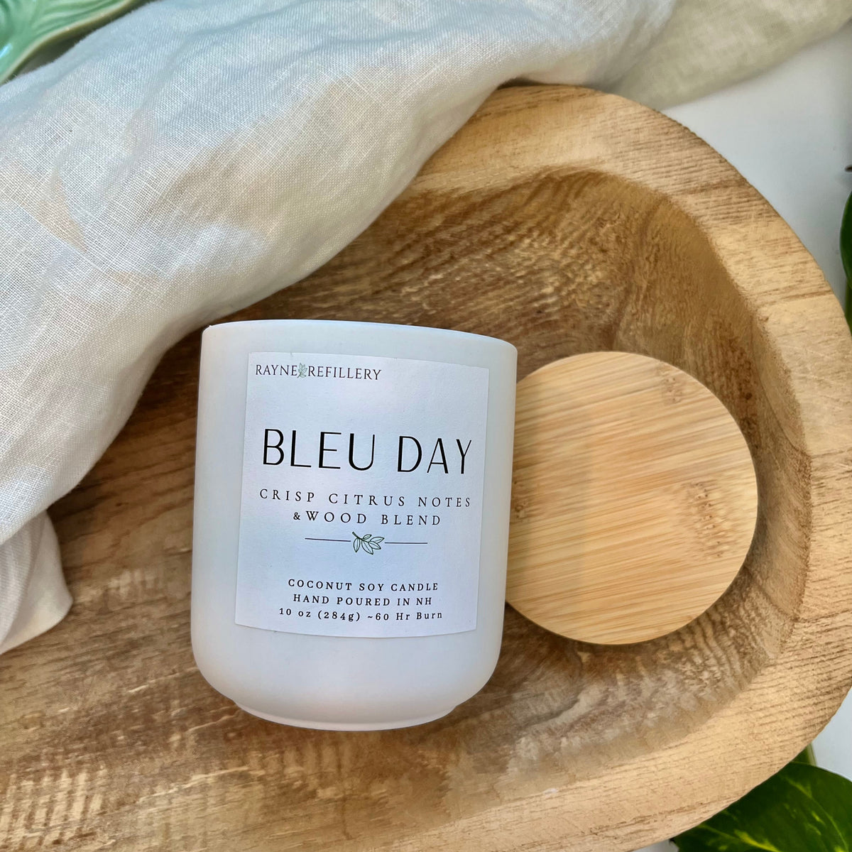 Bleu Day – Natural Handmade Coconut Soy Candle