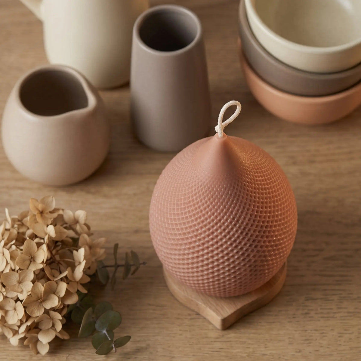 Druppelvormige kaars | Decoratief accent voor thuis