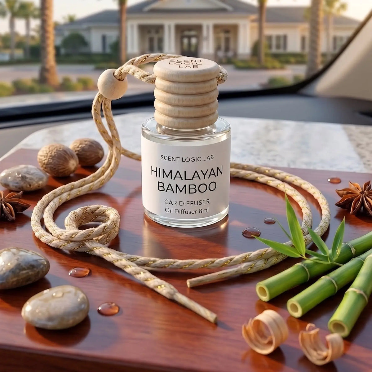 Luxury 8ml Car Diffuser in Nature Scents - handmade home fragrance gift