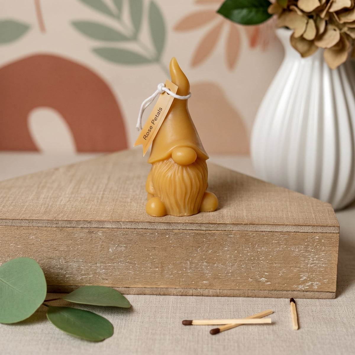 Gnome Scented Candle | Handcrafted Home Decor - handmade home fragrance gift