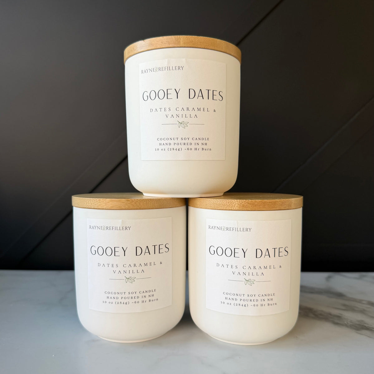 Gooey Dates - Coconut Soy Wax Candle