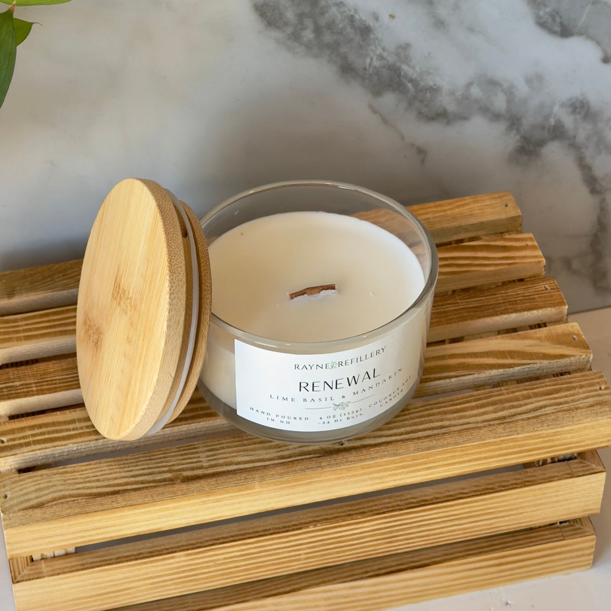 Renewal – Handmade Soy Candle | Natural Coconut Soy Candle - handmade home fragrance gift