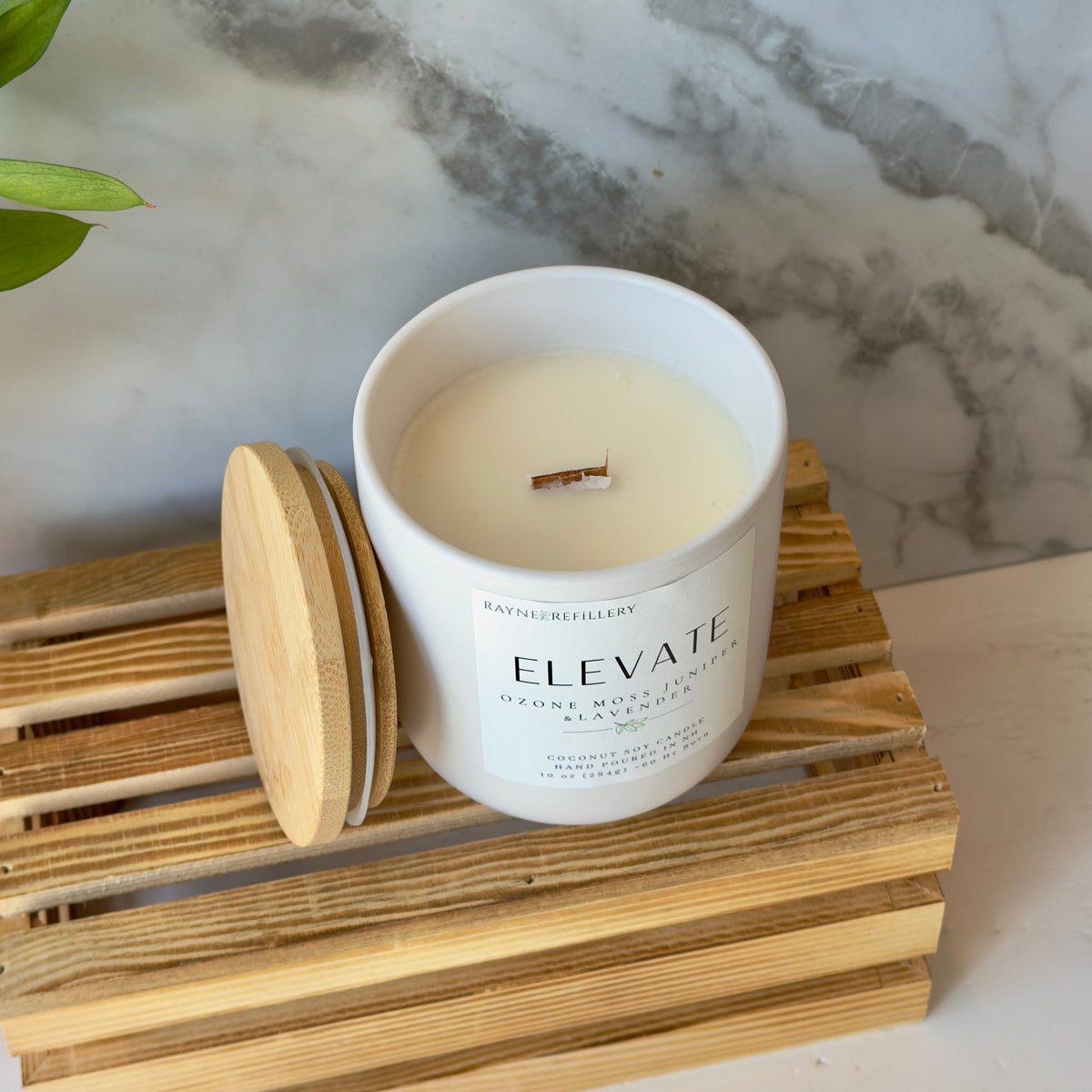 Elevate – Long Lasting Soy Candle | Eco-Friendly Luxury Coconut Soy Candle - handmade home fragrance gift