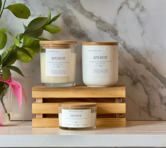 Aperitif – Handmade Vegan Natural Scented Candle - handmade home fragrance gift