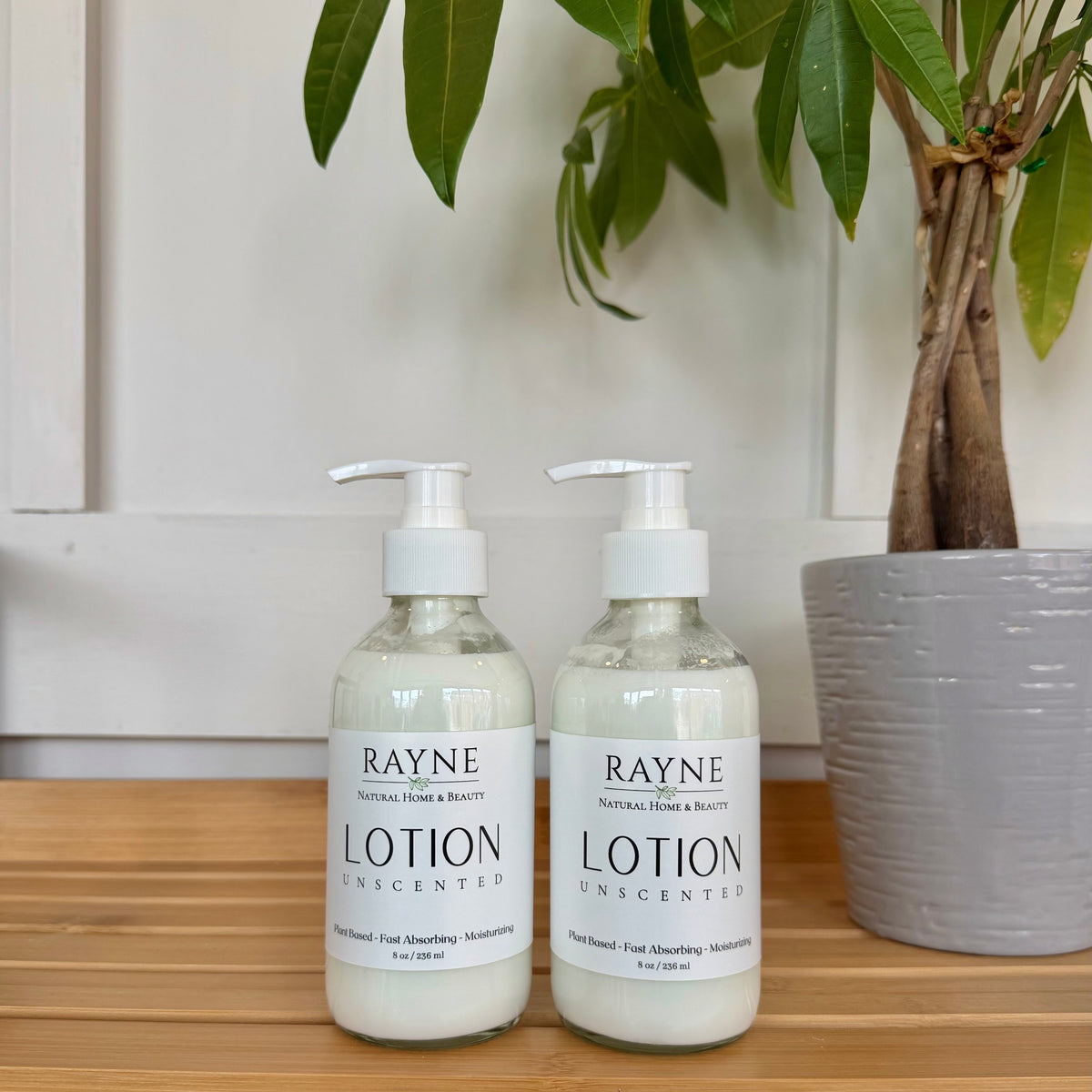 Unscented Body Lotion - Fragrance-Free Daily Moisturizer for Sensitive Skin