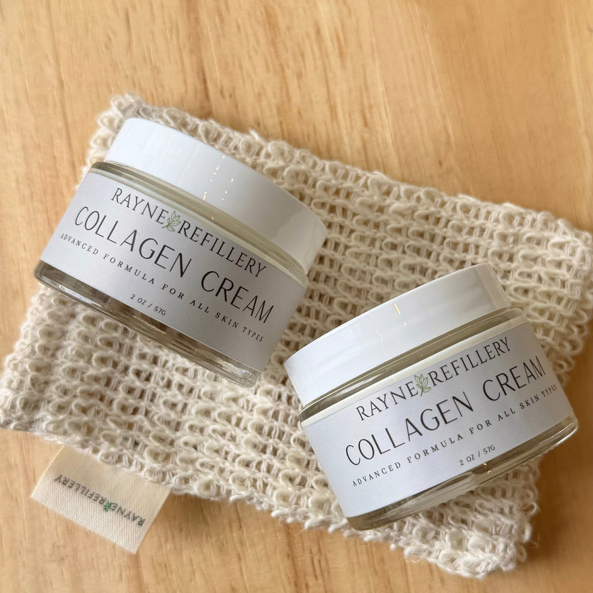 Collagen Boosting Face Cream | Hydrolyzed Collagen, Argan Oil & Mango Butter