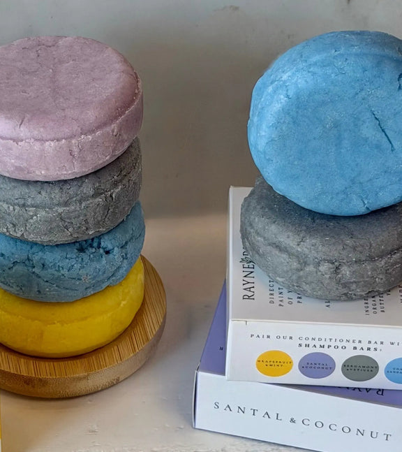 Solid Shampoo Bar – Zero Waste Natural Hair Care | 4 Scents - handmade home fragrance gift