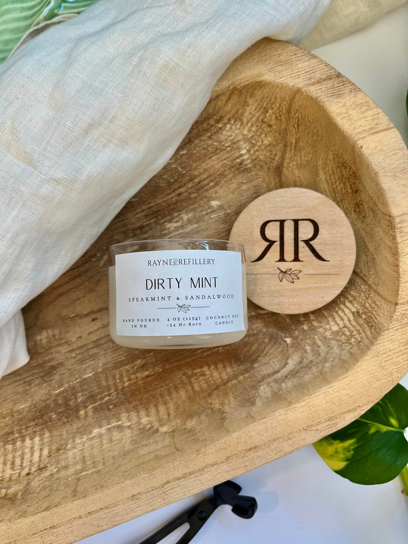 Dirty Mint - Coconut Soy Wax Candle