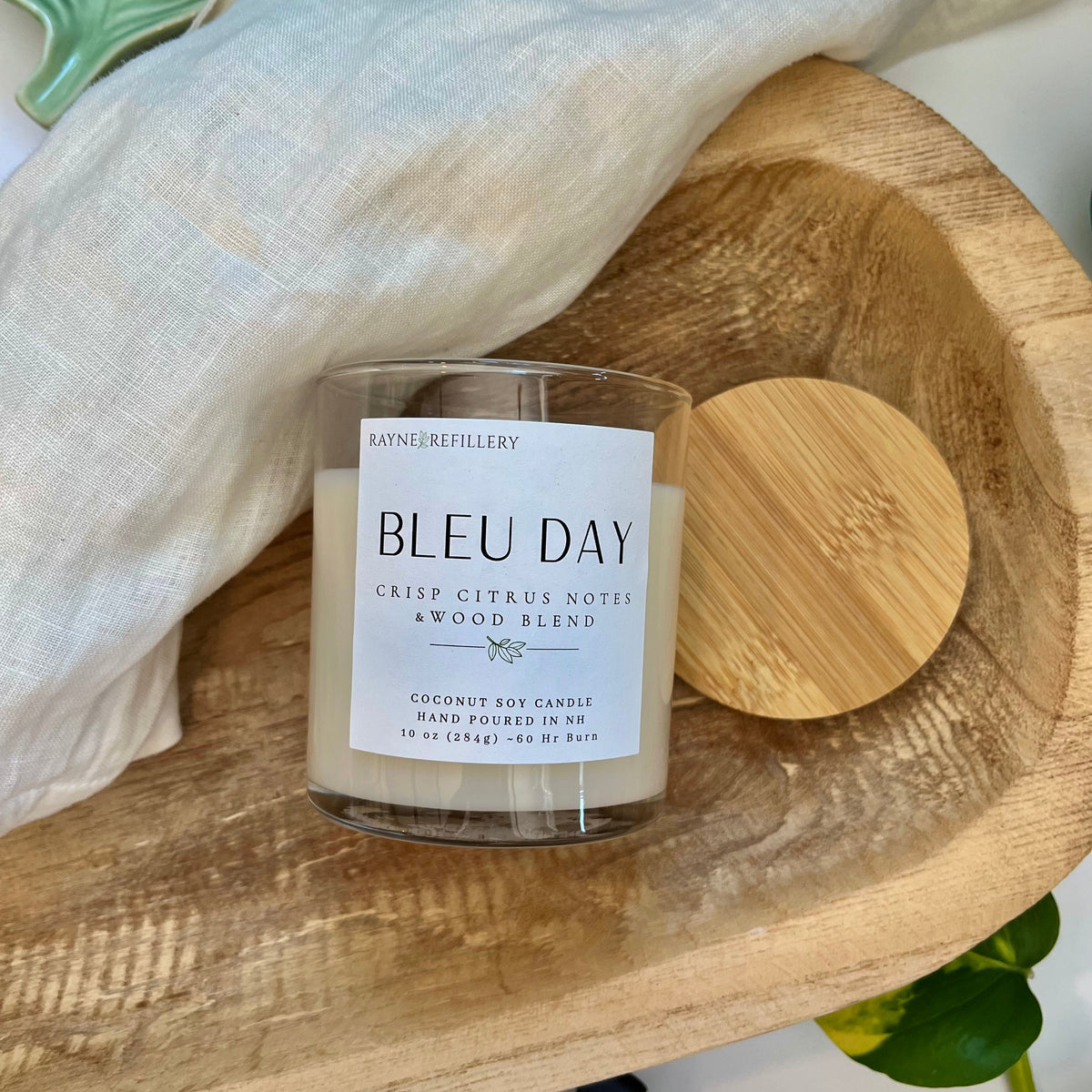 Bleu Day – Natural Handmade Coconut Soy Candle