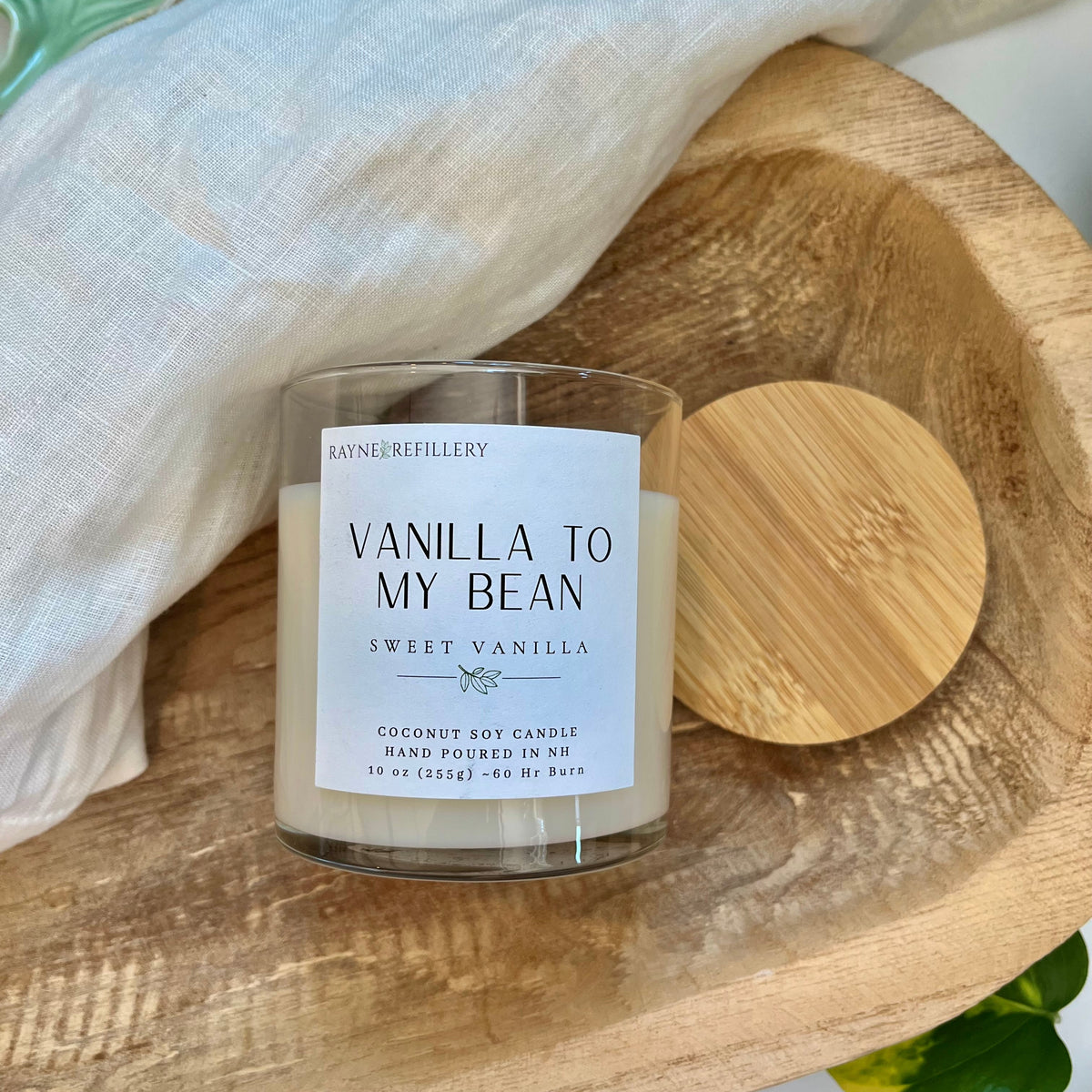 Vanilla To My Bean – Luxury Handmade Coconut Soy Candle