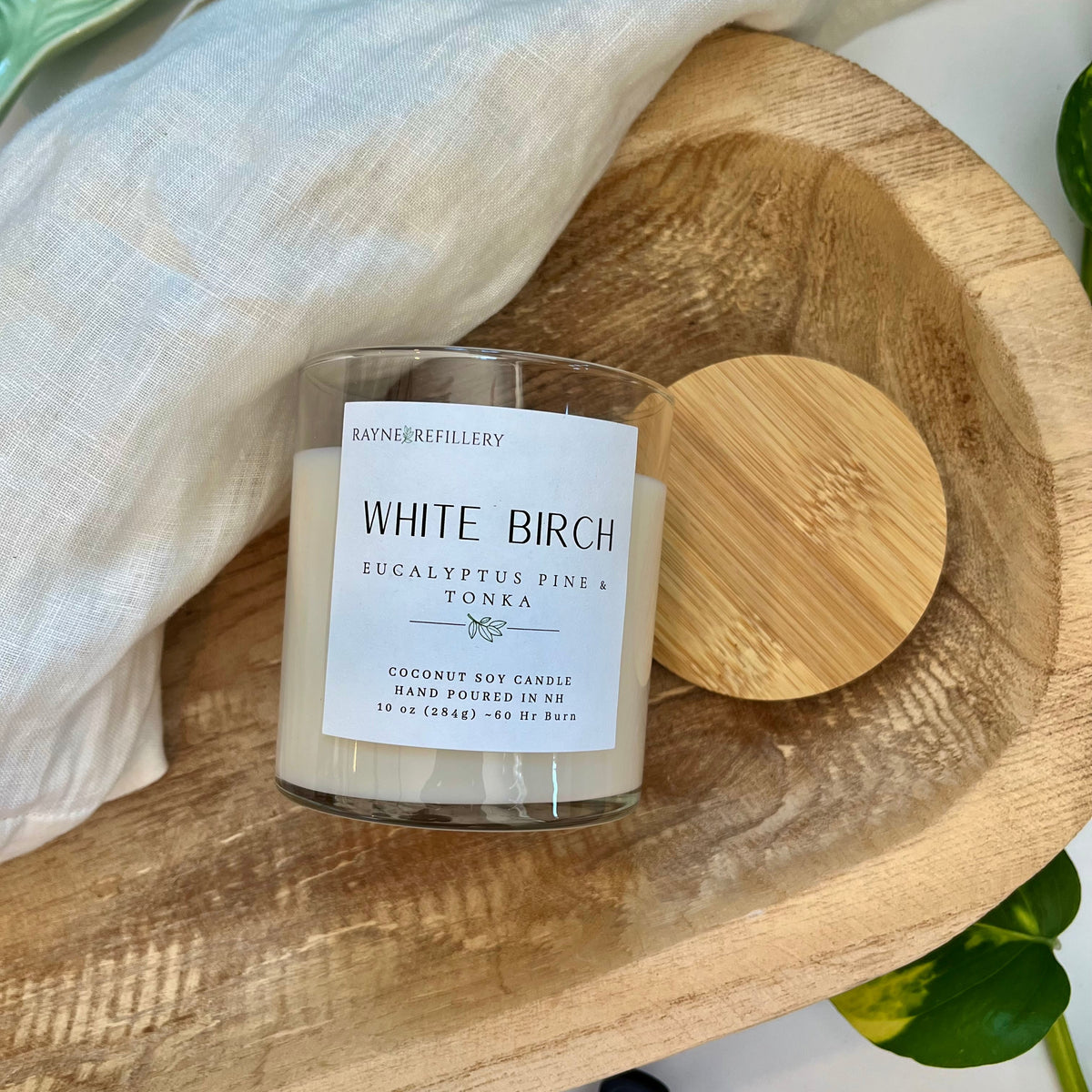 White Birch – Eco-Friendly Vegan Coconut Soy Candle | New Hampshire
