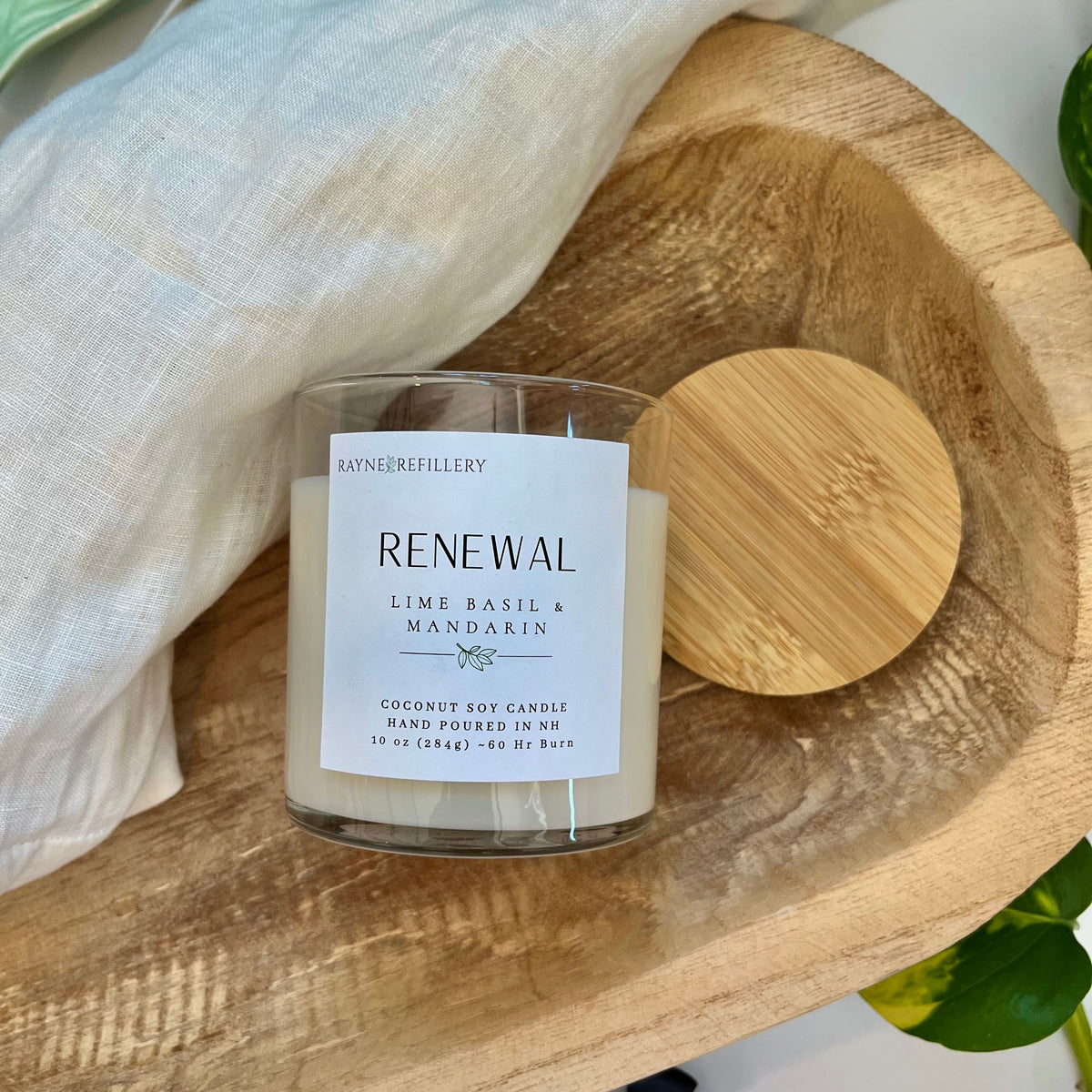 Renewal – Handmade Natural Coconut Soy Candle
