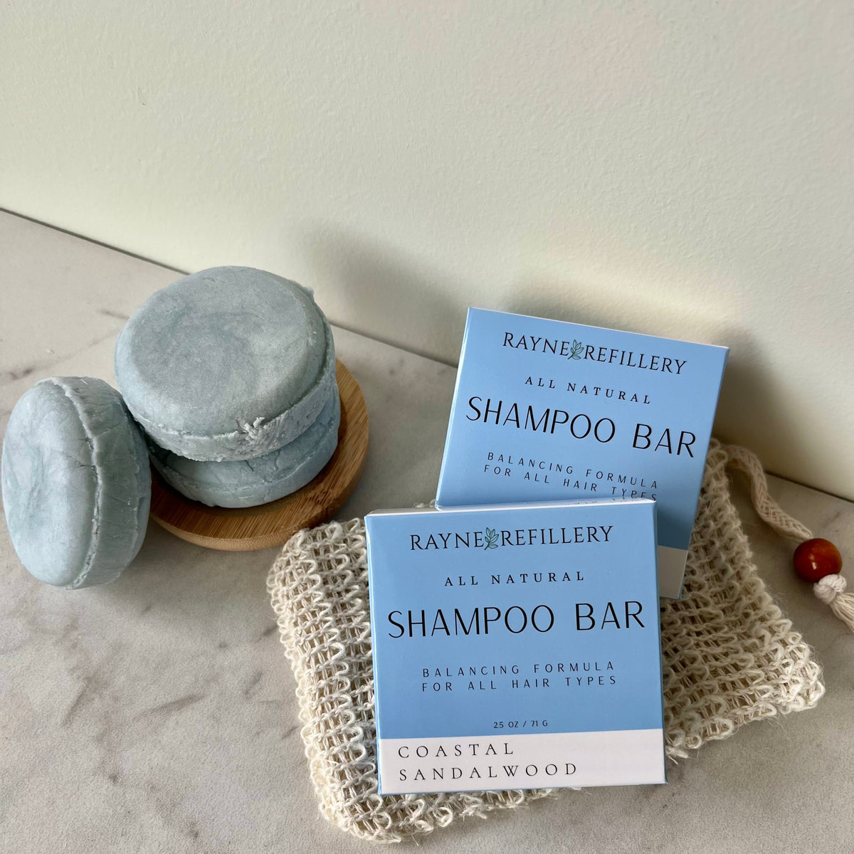 Solid Shampoo Bar – Zero Waste Natural Hair Care | 4 Scents