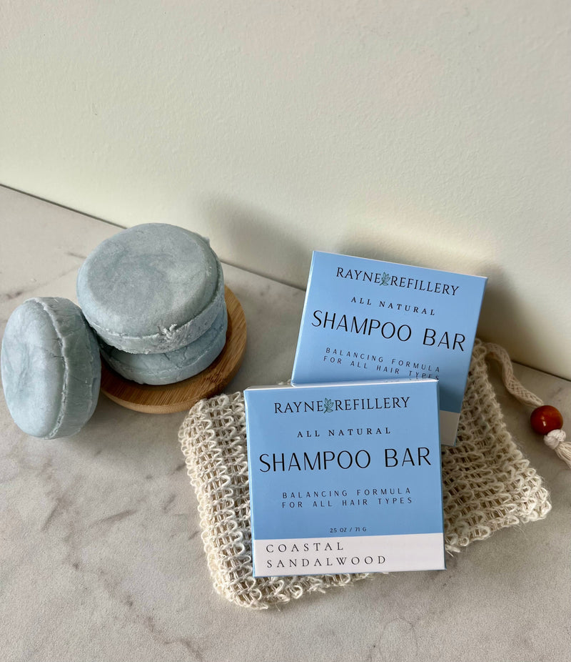 Solid Shampoo Bar – Zero Waste Natural Hair Care | 4 Scents
