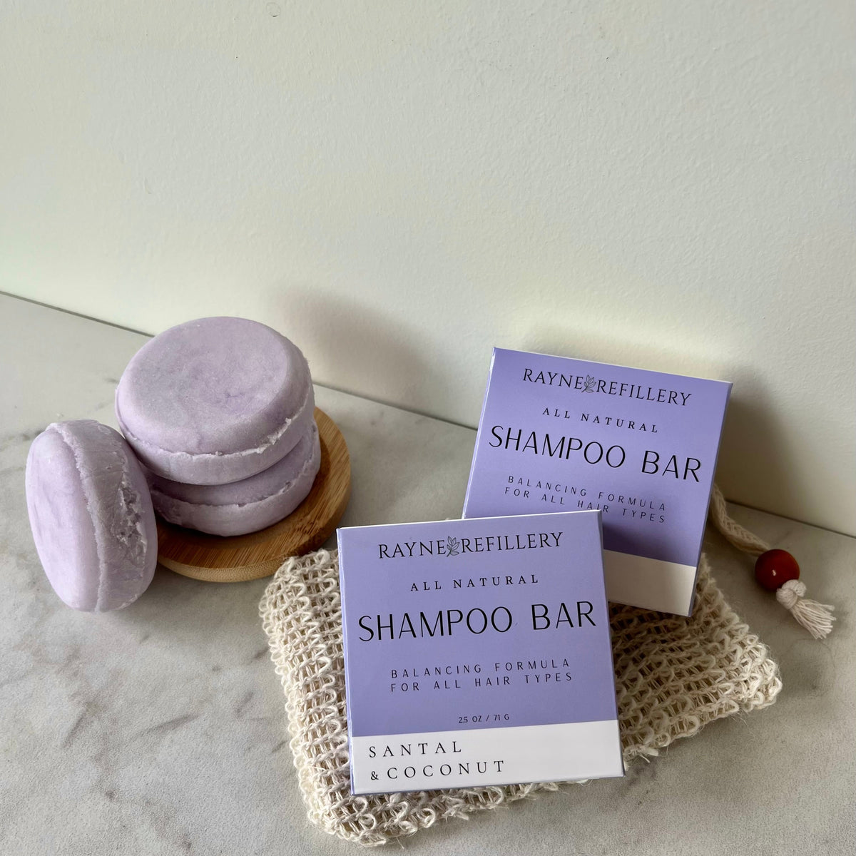 Solid Shampoo Bar – Zero Waste Natural Hair Care | 4 Scents