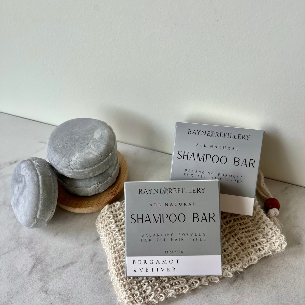 Solid Shampoo Bar – Zero Waste Natural Hair Care | 4 Scents