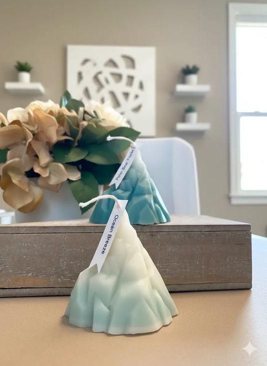 Iceberg Candle | Sculpted Elegance - handmade home fragrance gift