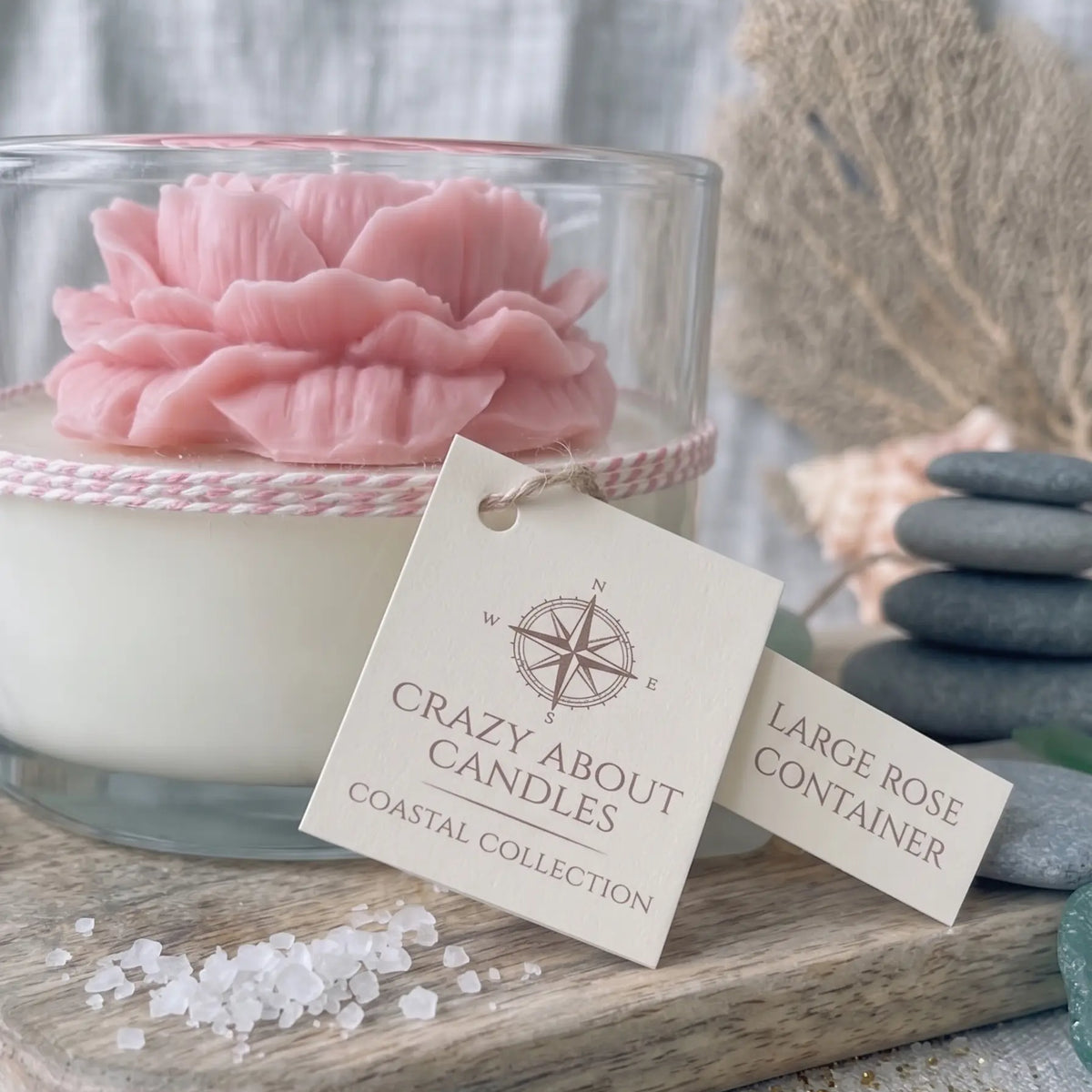 Large Rose Container Candle | Romance Captured