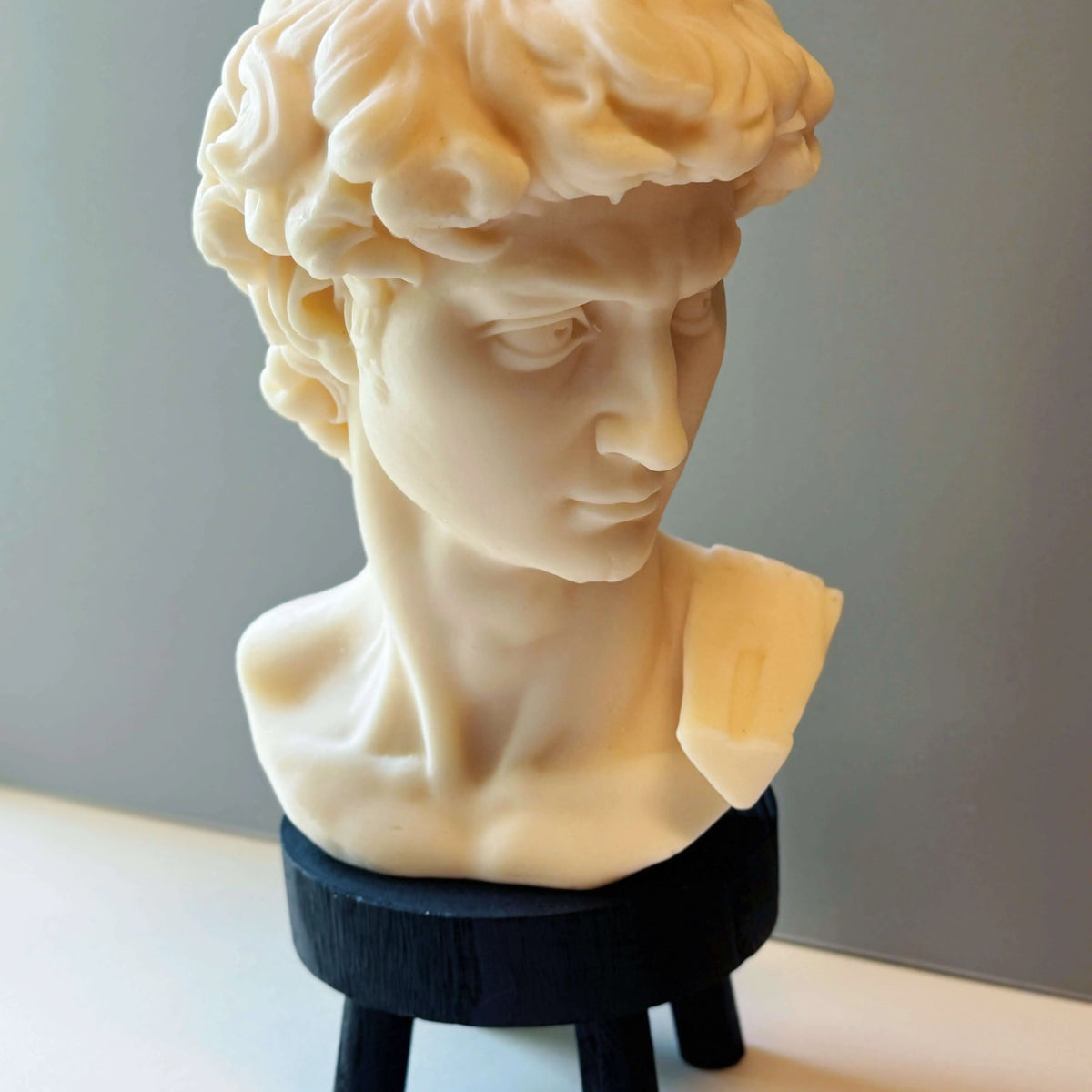 David Head Sculptural Candle | 11" Bust - handmade home fragrance gift