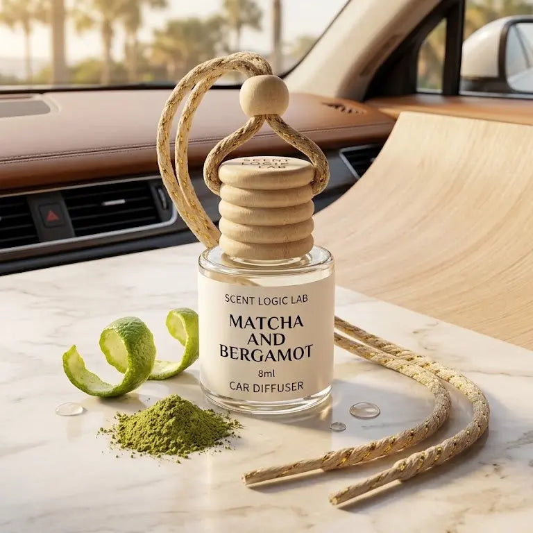 Luxury 8ml Car Diffuser in Fruity Scents - handmade home fragrance gift