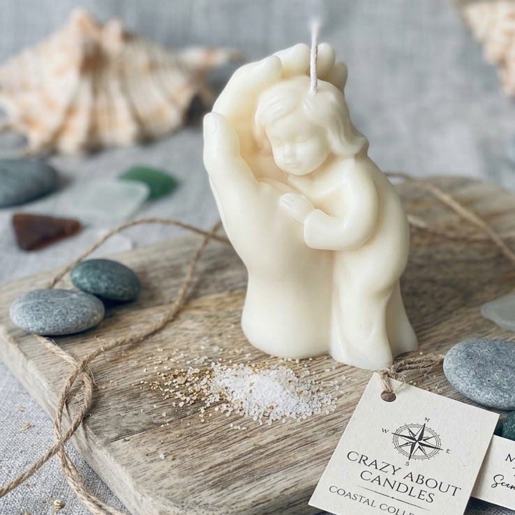 Mother's Touch Scented Candle - handmade home fragrance gift