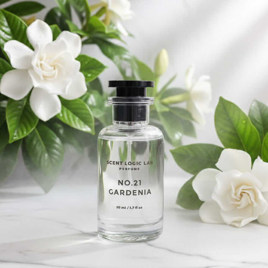 No. 21 Gardenia – Unisex Eau de Toilette - handmade home fragrance gift