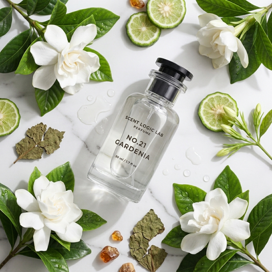 No. 21 Gardenia – Unisex Eau de Toilette - handmade home fragrance gift