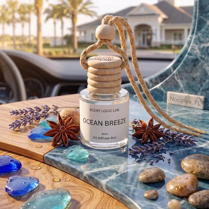 Luxury 8ml Car Diffuser in Nature Scents - handmade home fragrance gift