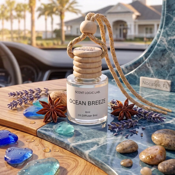 Luxury 8ml Car Diffuser in Nature Scents - handmade home fragrance gift