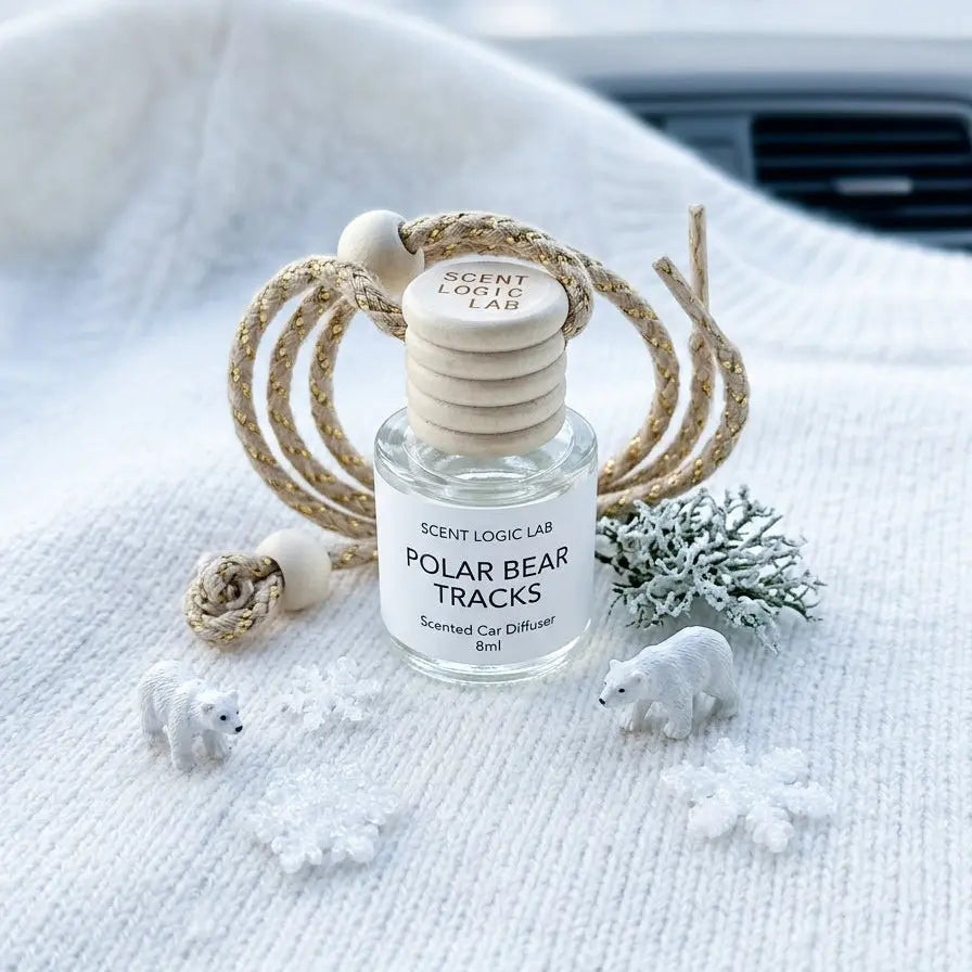 Luxury Car Diffuser Christmas Scents – Long-Lasting 8ml Holiday Fragrance - handmade home fragrance gift