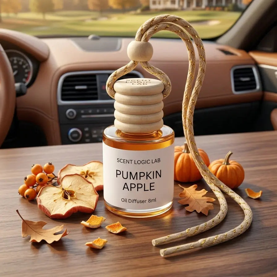 Luxury Car Diffuser Christmas Scents – Long-Lasting 8ml Holiday Fragrance - handmade home fragrance gift