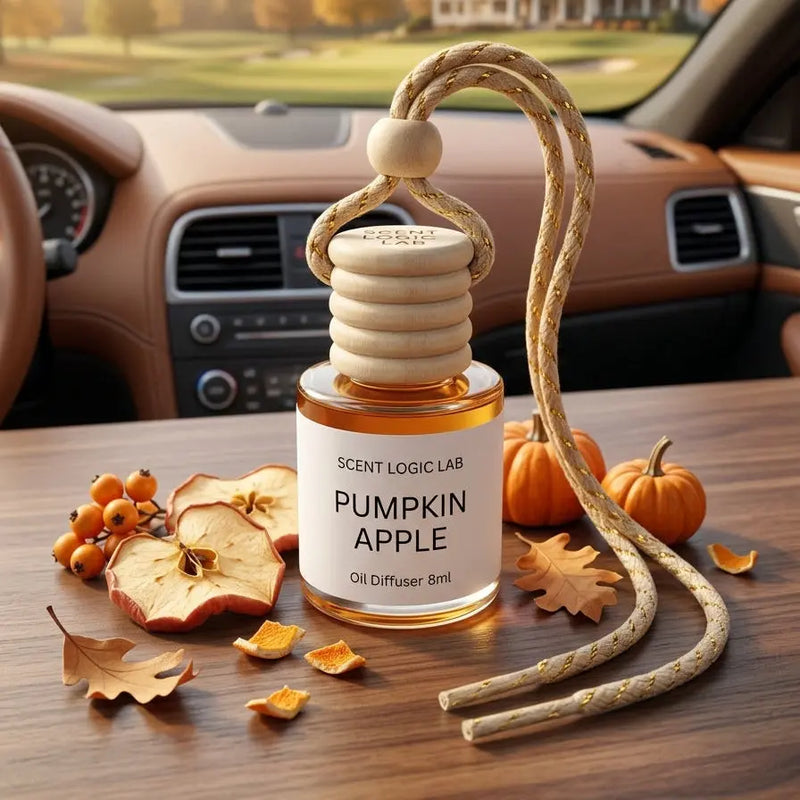 Luxury Car Diffuser Christmas Scents – Long-Lasting 8ml Holiday Fragrance - handmade home fragrance gift