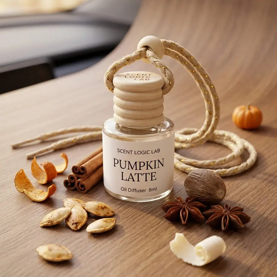 Luxury Car Diffuser Christmas Scents – Long-Lasting 8ml Holiday Fragrance - handmade home fragrance gift