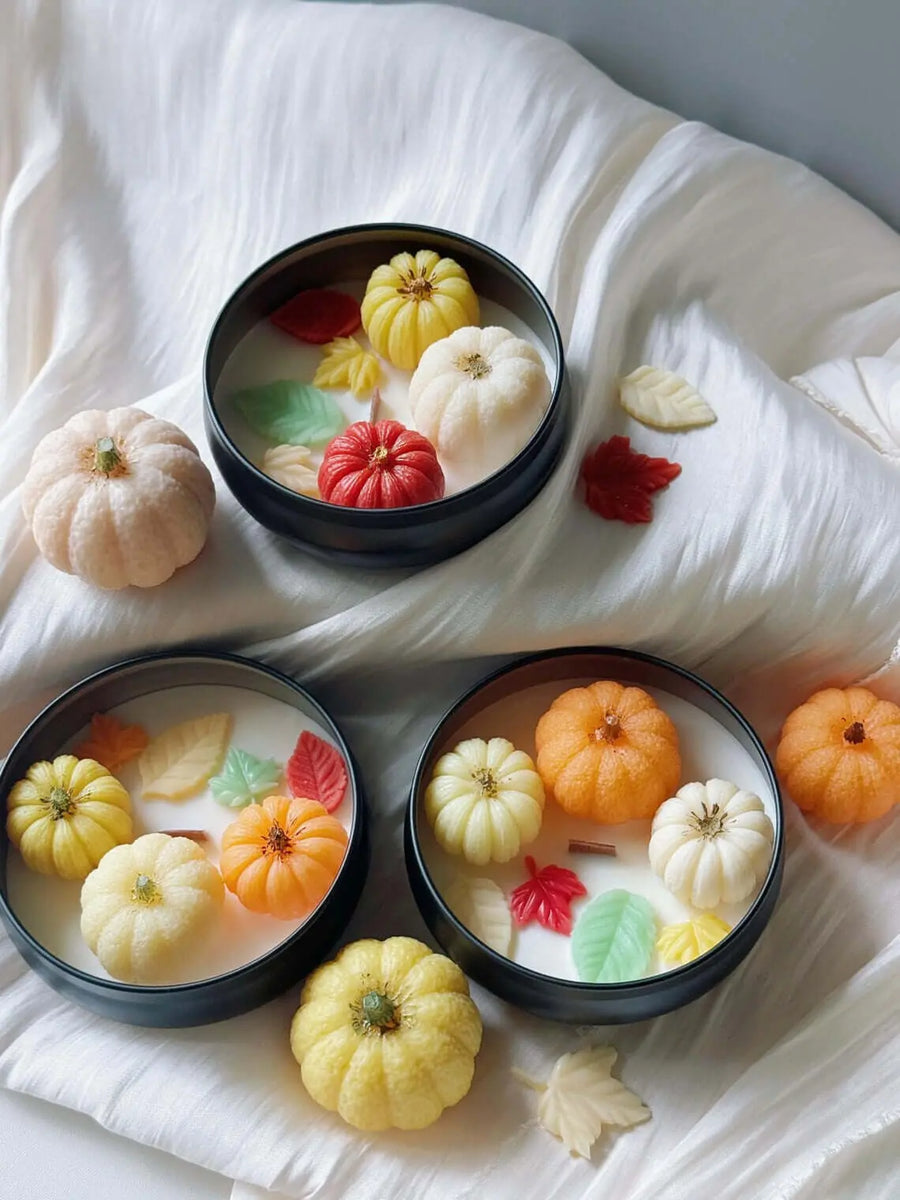 Pumpkin Patch Candle - Seasonal Soy Wax Candle for Home Decor and Gifting - handmade home fragrance gift